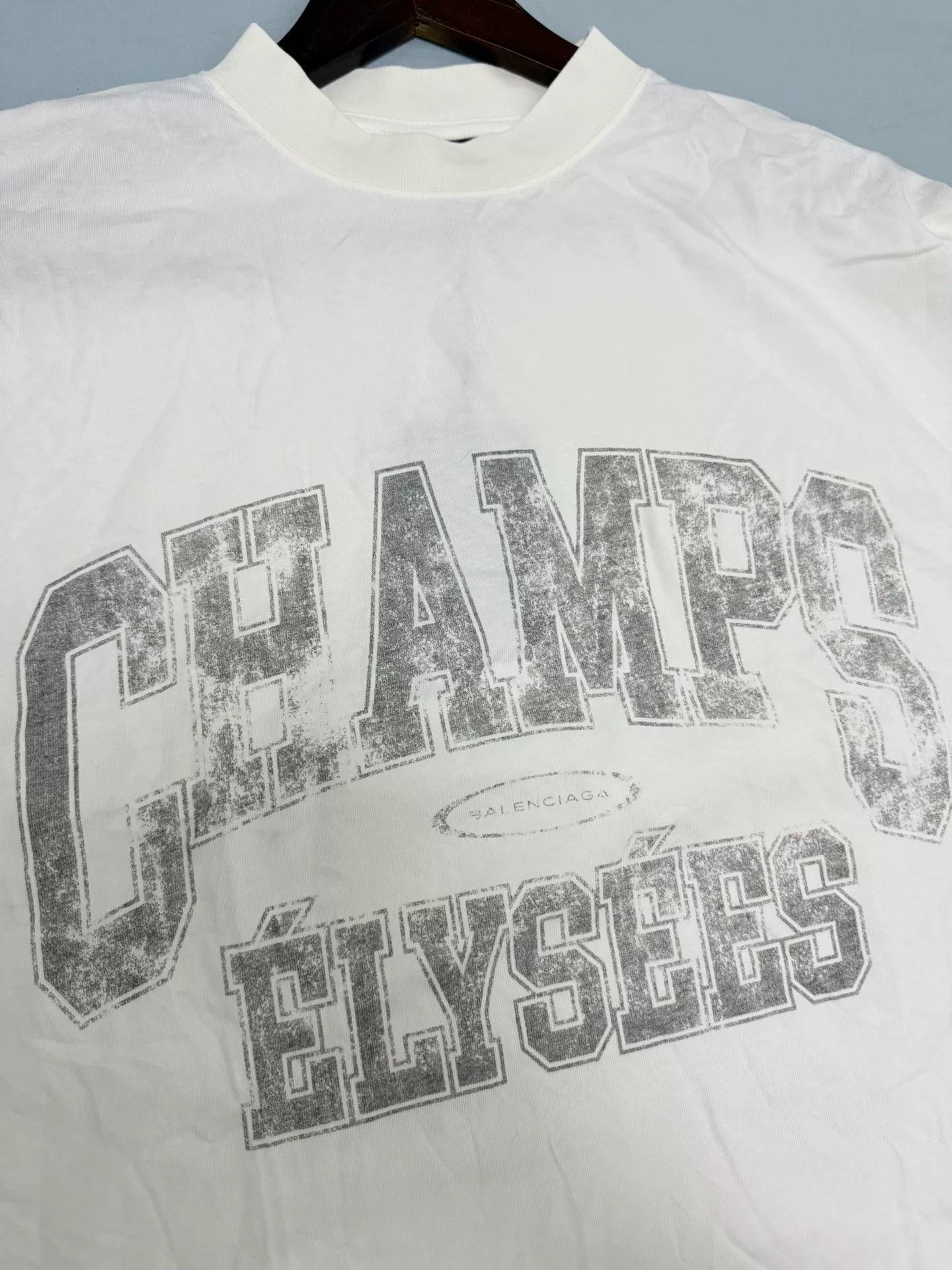 Balenciaga balenciaga vintage champs short sleeve t-shirt Size S / US 4 / IT 40 - 3 Thumbnail
