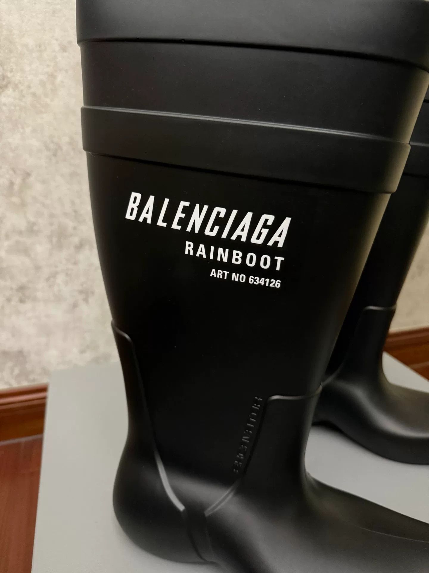 Balenciaga balenciaga rubber high rain boots Size US 8 / EU 41 - 3 Thumbnail