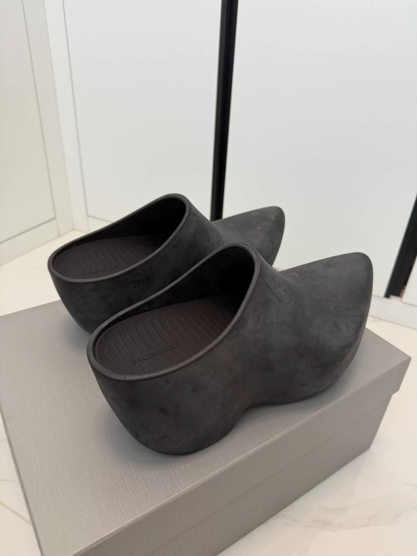 Balenciaga black technoclog clogs by balenciaga Size US 11 / EU 44 - 3 Thumbnail