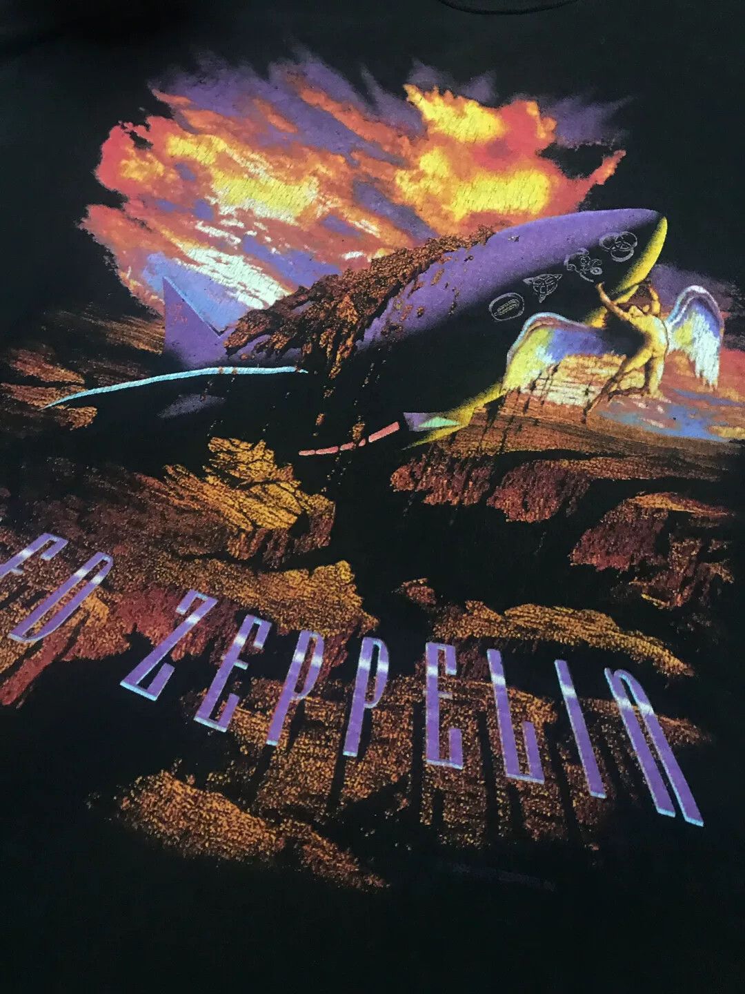 Led Zeppelin led zeppelin vintage graphic t-shirt Size US XL / EU 56 / 4 - 3 Thumbnail