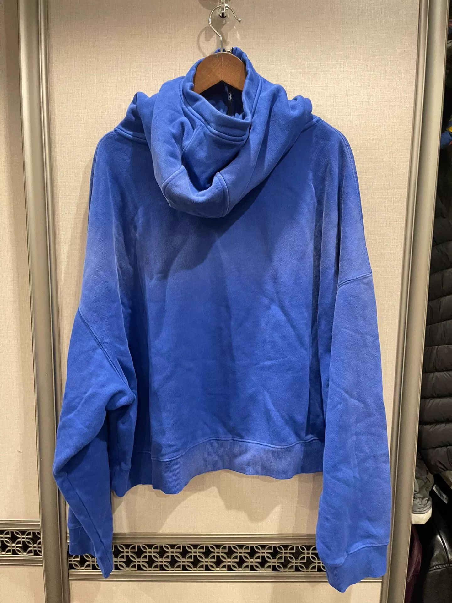 Entire Studios oversized blue zip-up sweatshirt with hood Size US L / EU 52-54 / 3 - 2 Thumbnail