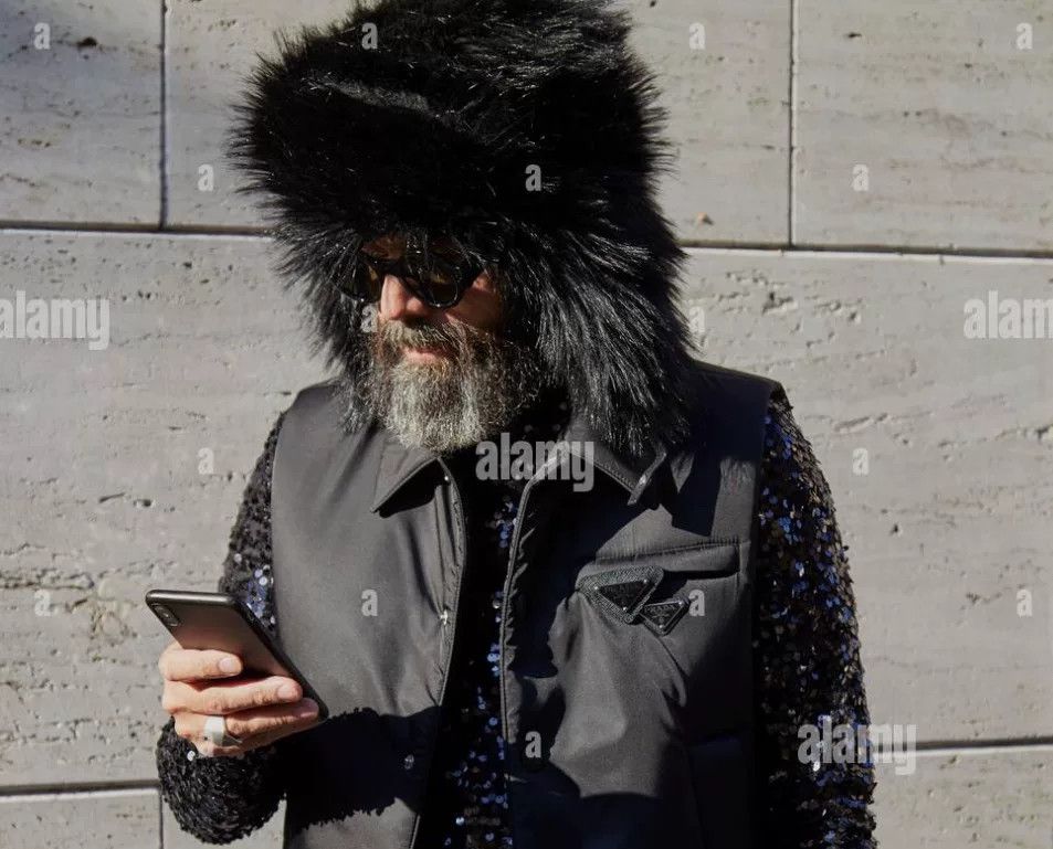 Prada prada black wool aviator hat Size ONE SIZE - 7 Thumbnail