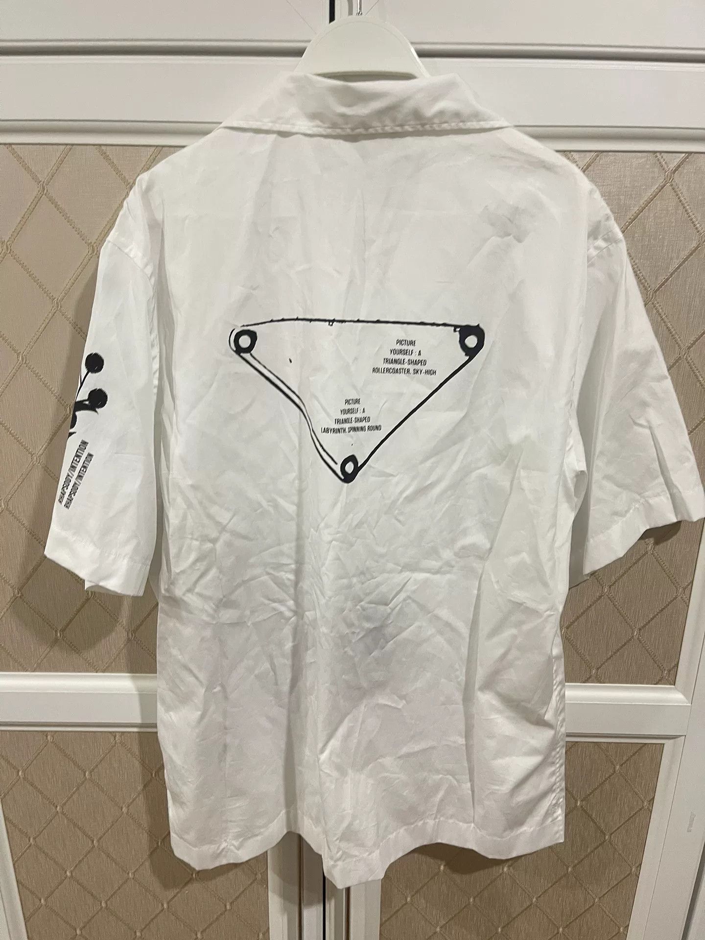 Prada prada by raf simons short sleeve shirt Size US M / EU 48-50 / 2 - 2 Thumbnail