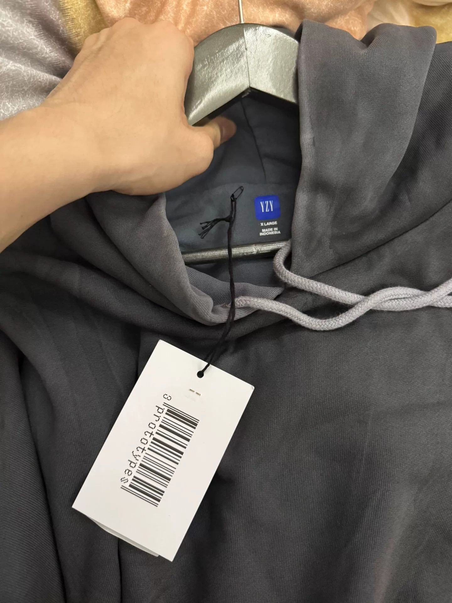 Yeezy yeezy gap oversized gray hoodie Size US XL / EU 56 / 4 - 4 Thumbnail