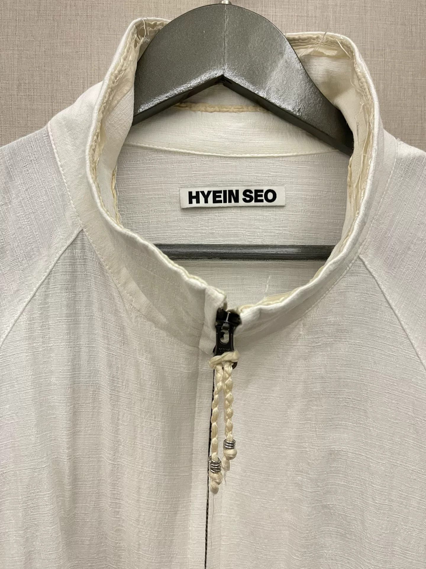 Hyein Seo hyein seo lightweight linen jacket with fringe Size S / US 4 / IT 40 - 6 Thumbnail