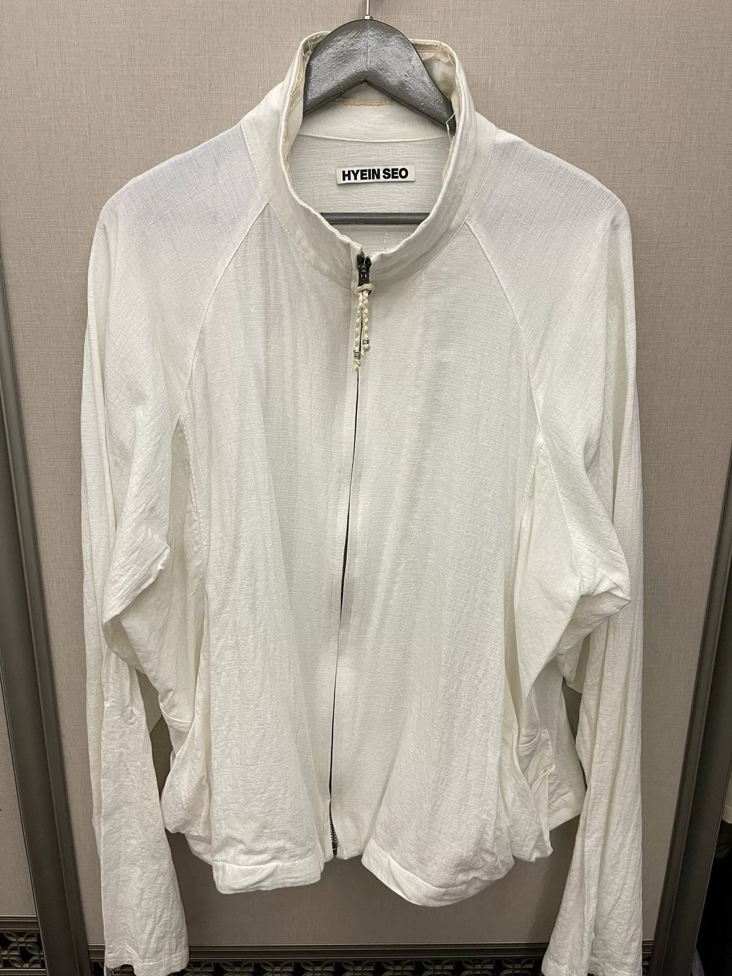 Hyein Seo hyein seo lightweight linen jacket with fringe Size S / US 4 / IT 40 - 2 Thumbnail