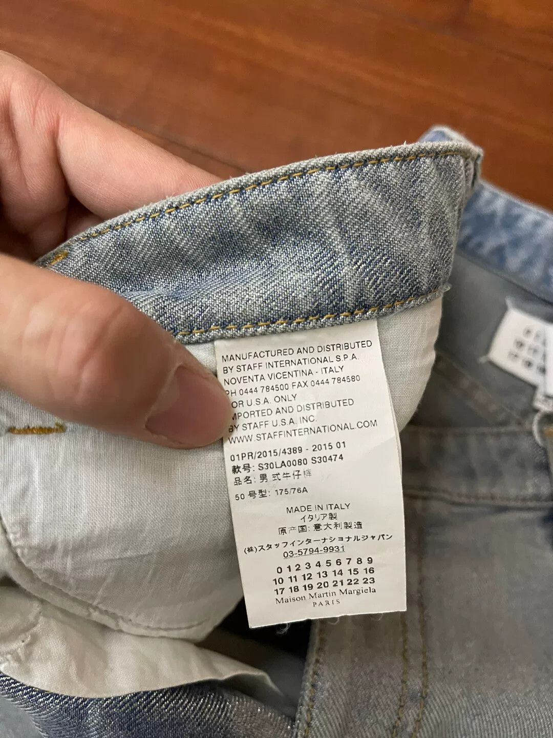 Maison Margiela maison martin margiela deconstructed denim pants Size US 34 / EU 50 - 5 Thumbnail