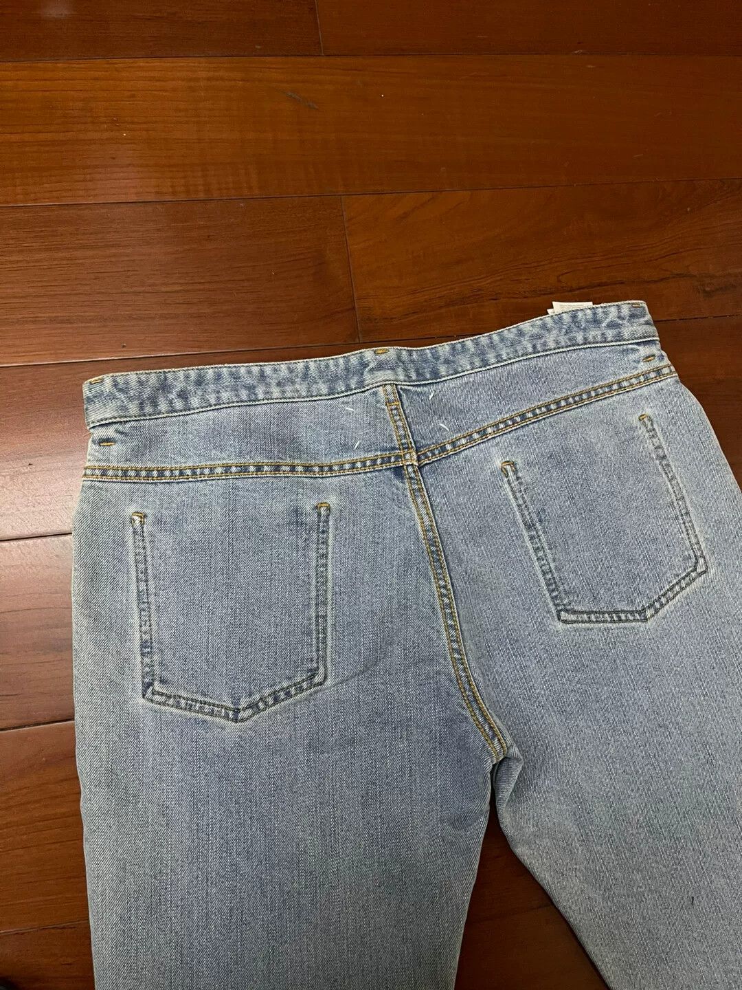 Maison Margiela maison martin margiela deconstructed denim pants Size US 34 / EU 50 - 7 Thumbnail