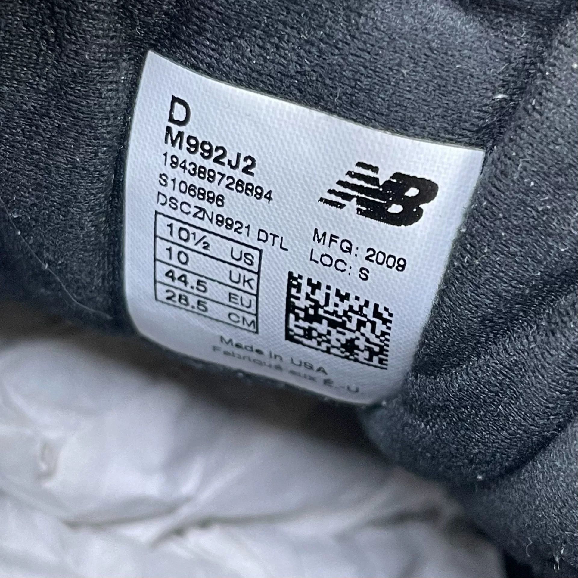 JJJJound JJJJound x New Balance M992J2 Sneakers Size US 10.5 / EU 43-44 - 5 Thumbnail