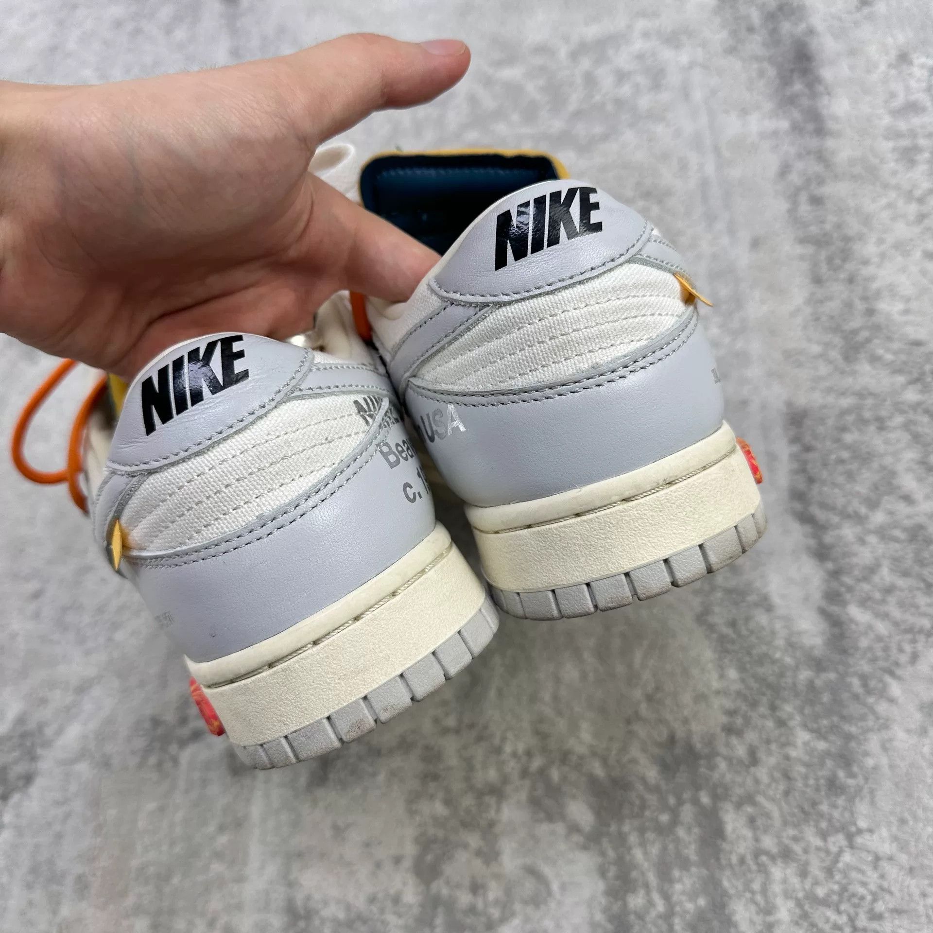 Nike nike dunk x off-white the ten series Size US 10 / EU 43 - 7 Thumbnail