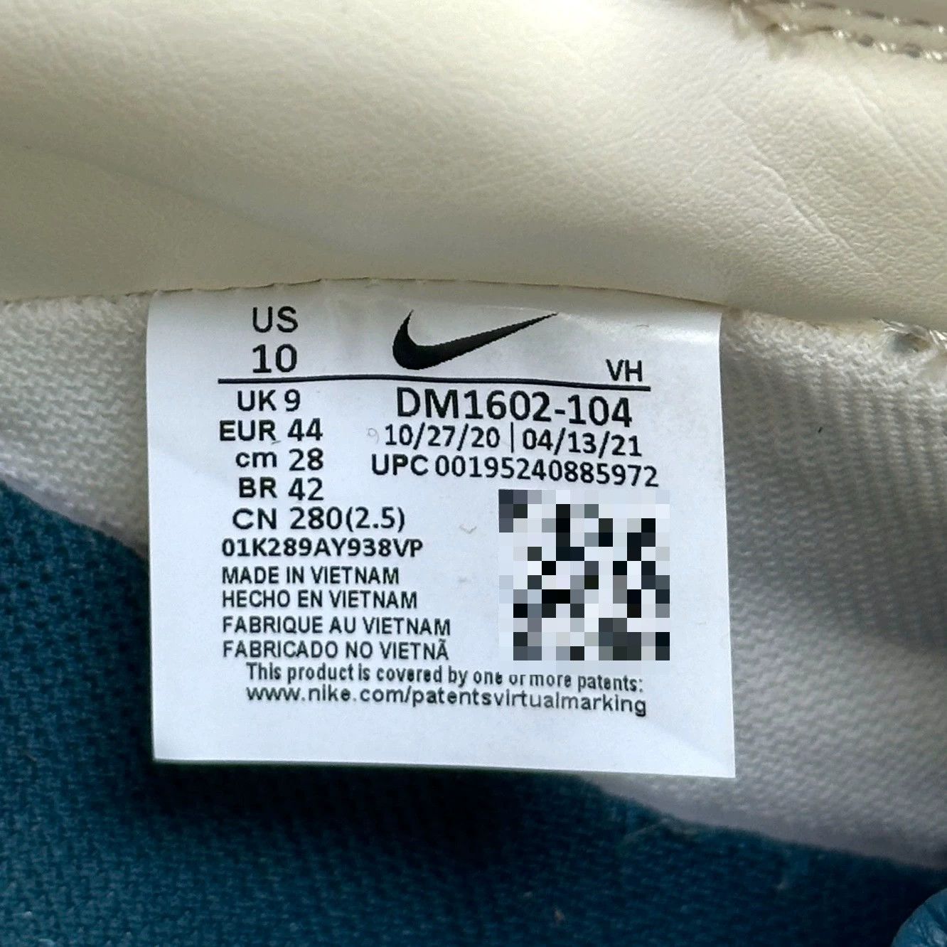 Nike nike dunk x off-white the ten series Size US 10 / EU 43 - 9 Thumbnail