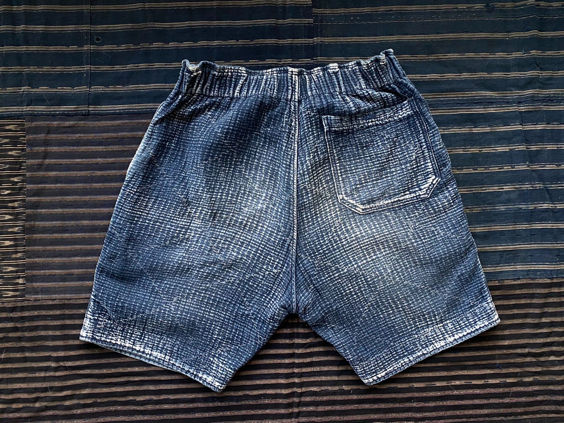 Porter Classic blue porter classic sashiko shorts Size US 36 / EU 52 - 3 Thumbnail