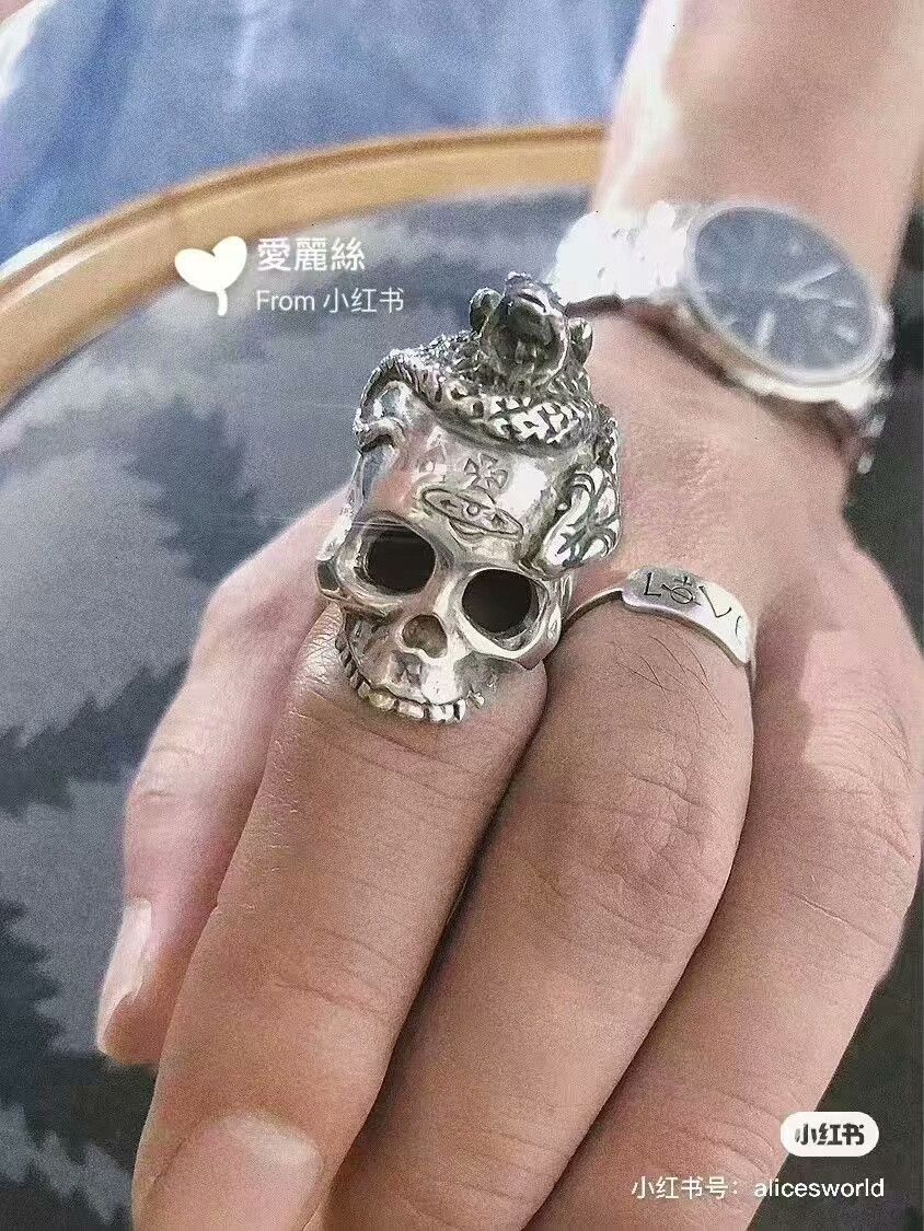 Vivienne Westwood vivienne westwood skull ring with snake design Size ONE SIZE - 7 Thumbnail