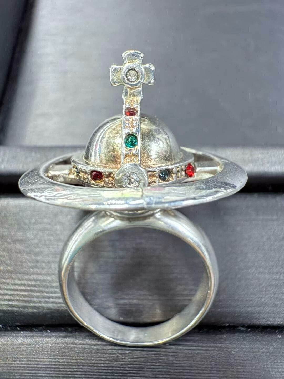 Vivienne Westwood vivienne westwood saturn ring with stones Size ONE SIZE - 2 Thumbnail