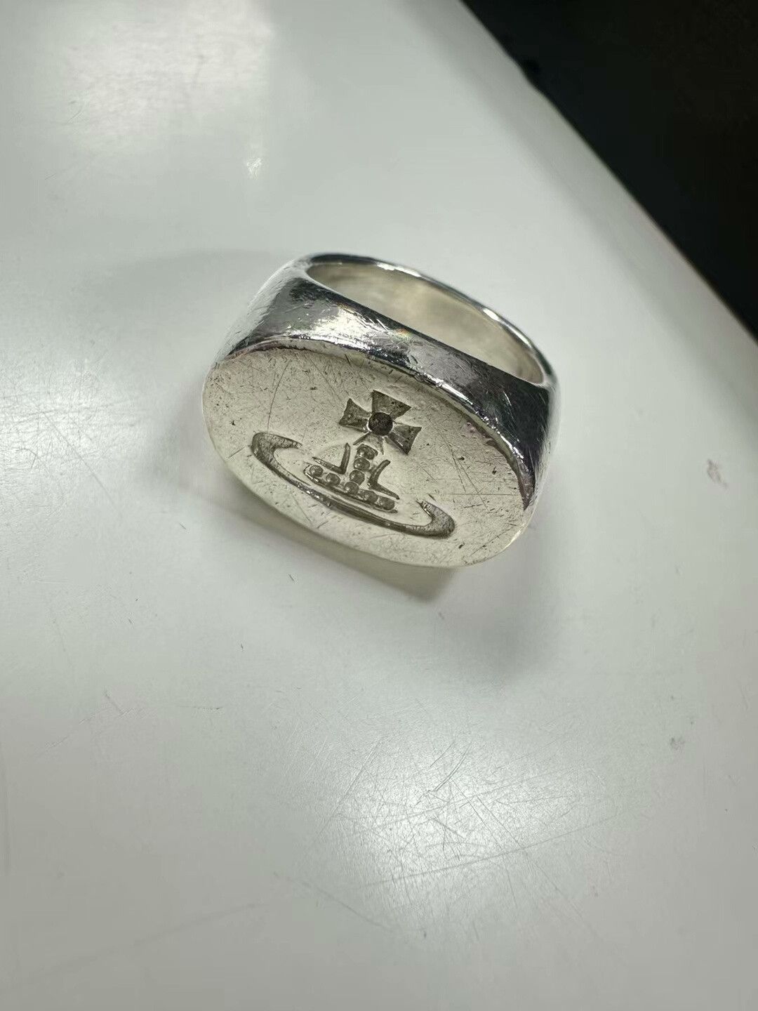 Vivienne Westwood vivienne westwood vintage saturn ring size s Size ONE SIZE - 2 Thumbnail