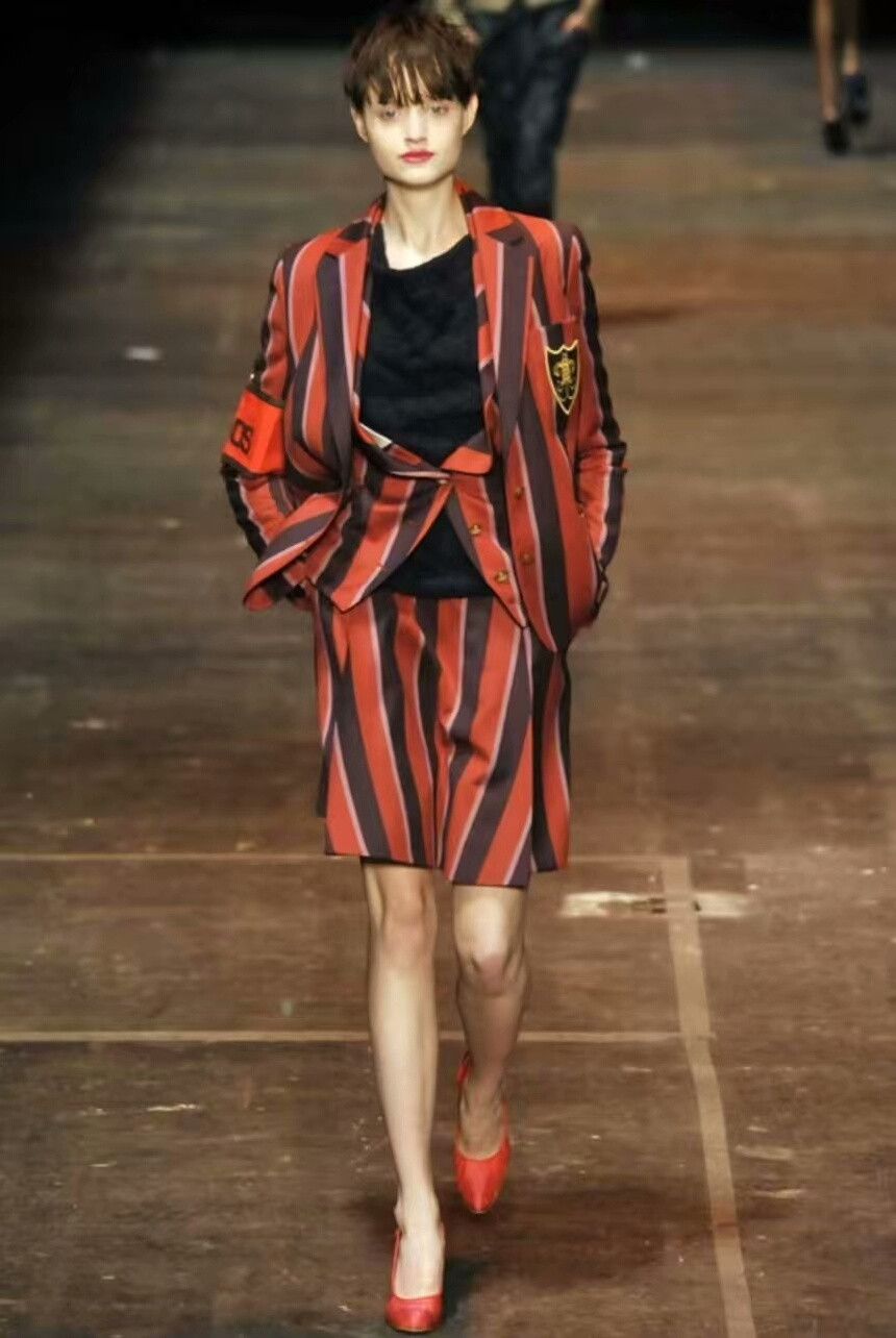Vivienne Westwood vivienne westwood red black striped jacket Size M / US 6-8 / IT 42-44 - 3 Thumbnail