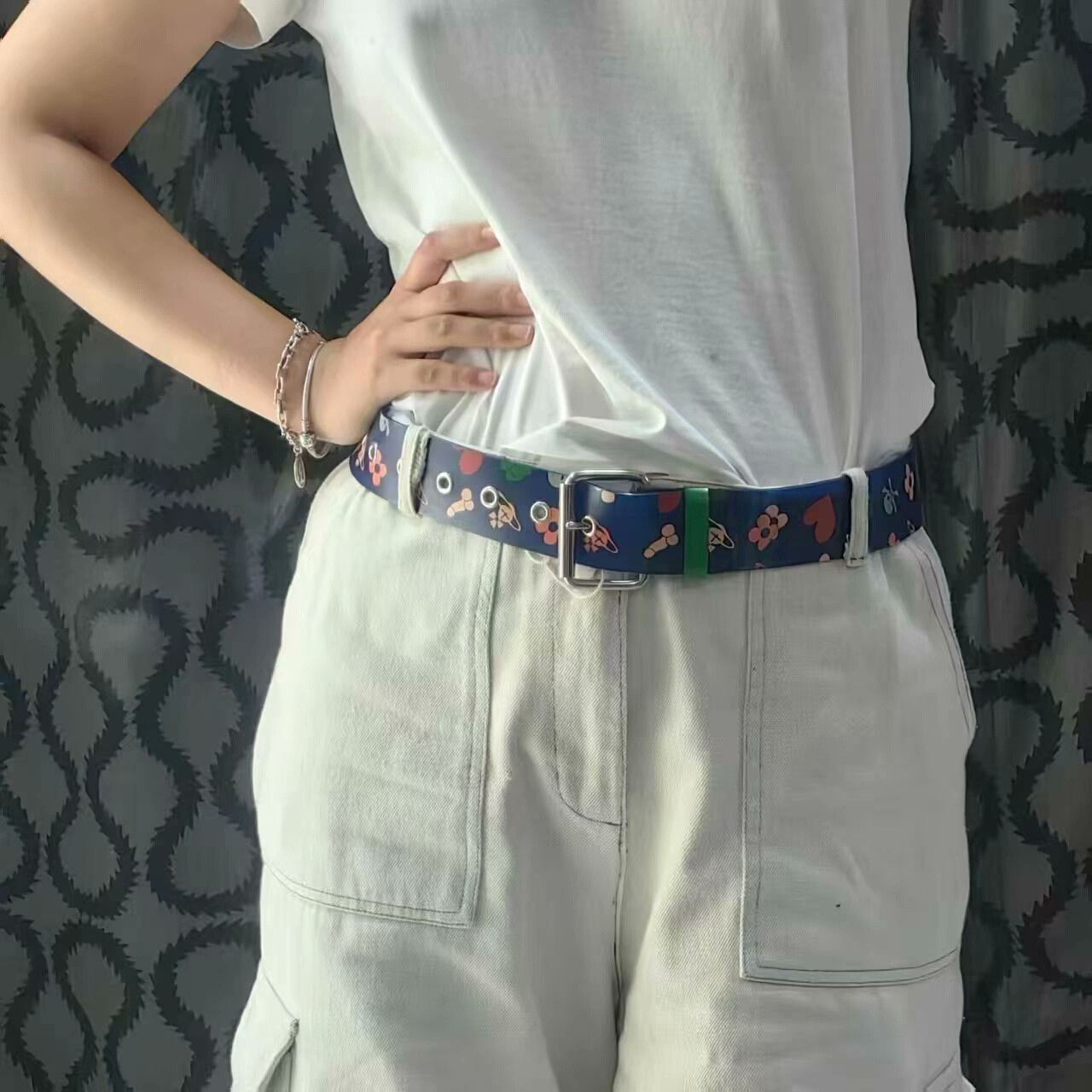 Vivienne Westwood vivienne westwood blue graphic belt Size ONE SIZE - 2 Thumbnail