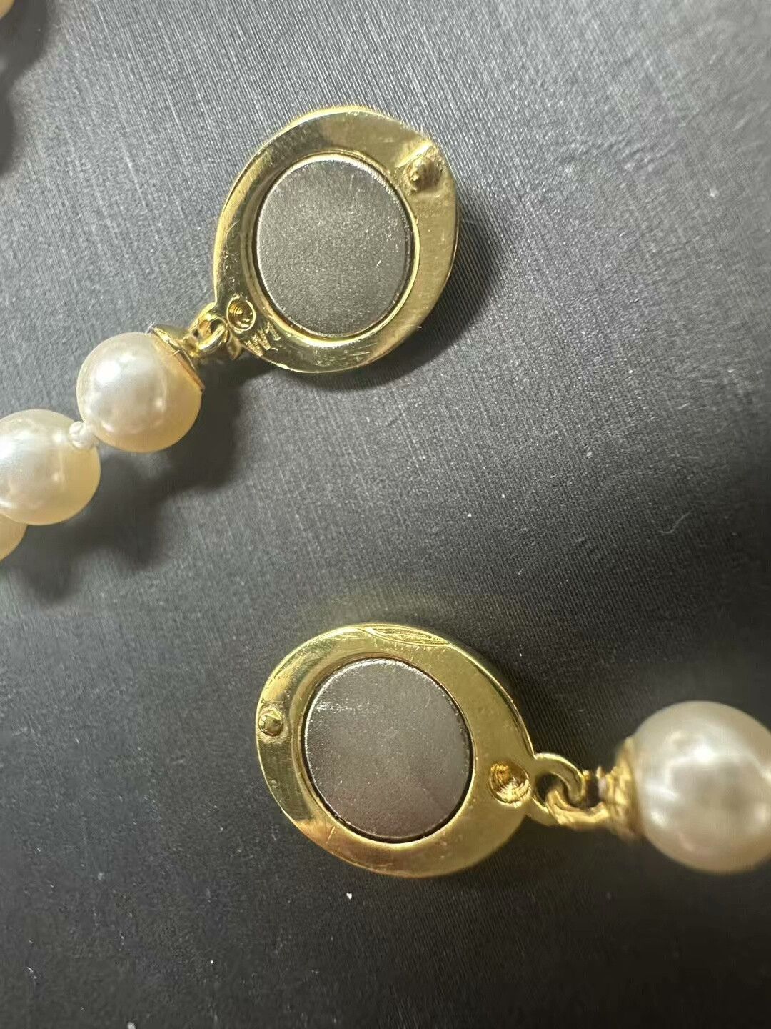 Vivienne Westwood vivienne westwood pearl necklace with enamel clasp Size ONE SIZE - 4 Thumbnail