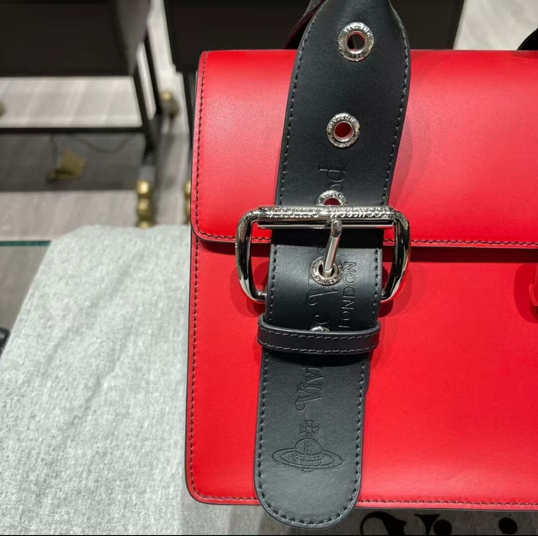 Vivienne Westwood vivienne westwood red leather crossbody bag Size ONE SIZE - 2 Thumbnail
