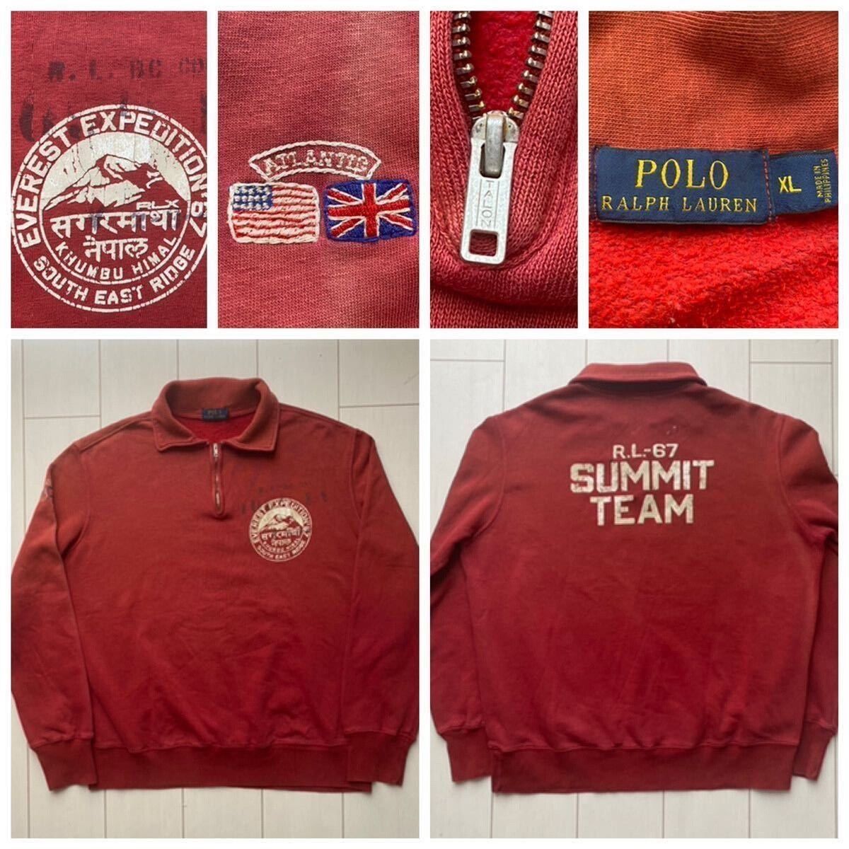Polo Ralph Lauren red polo ralph lauren zip-up sweatshirt Size US M / EU 48-50 / 2 - 8 Thumbnail