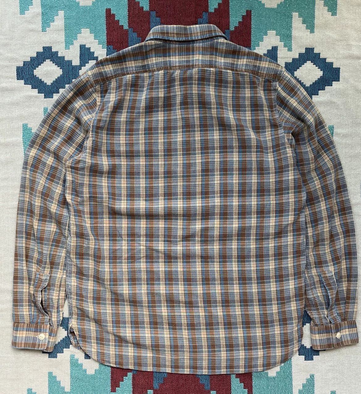 RRL Ralph Lauren vintage rrl plaid work shirt from 1920s Size US L / EU 52-54 / 3 - 5 Thumbnail