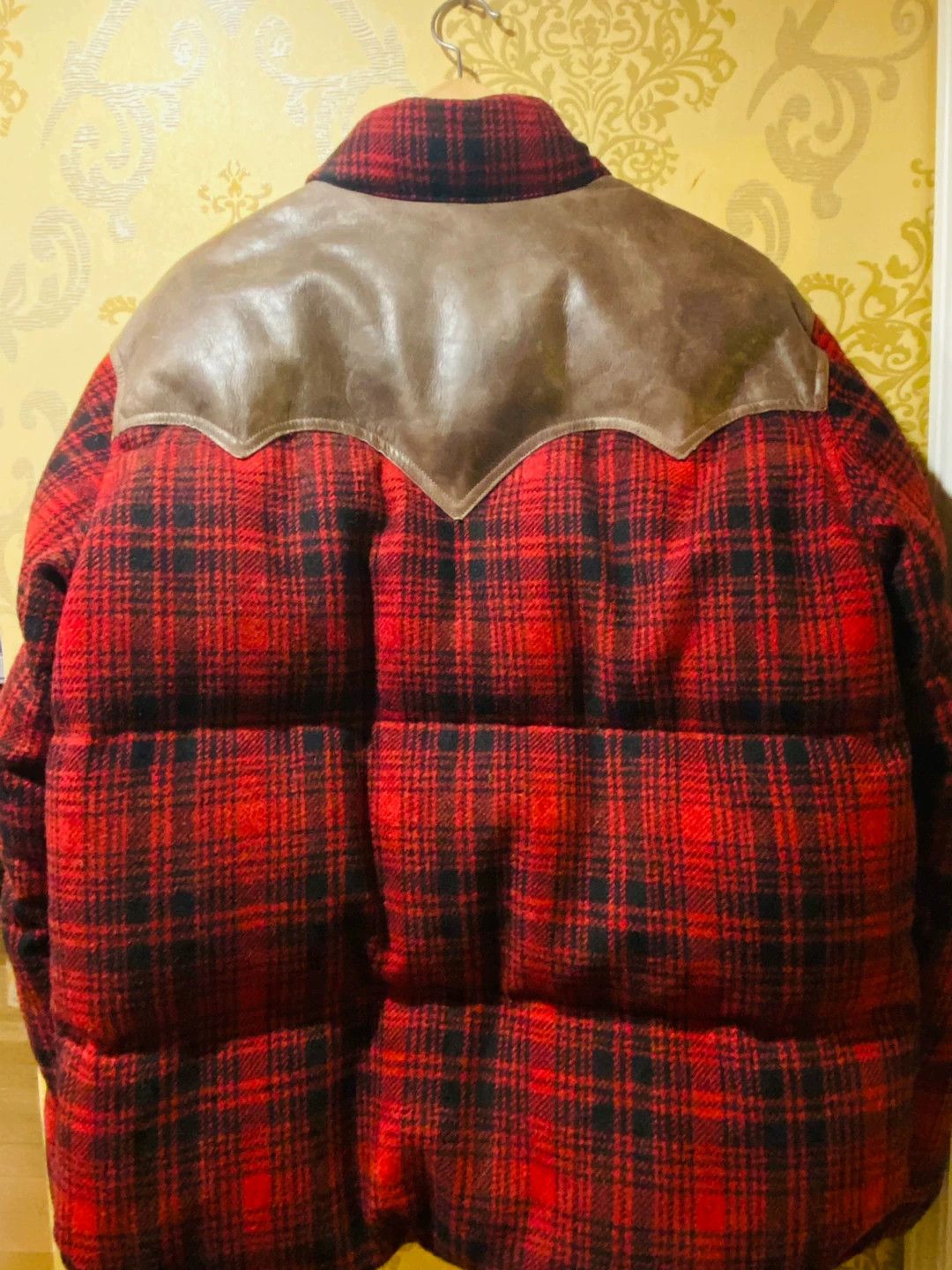 RRL Ralph Lauren classic double RL plaid down jacket Size US L / EU 52-54 / 3 - 2 Thumbnail