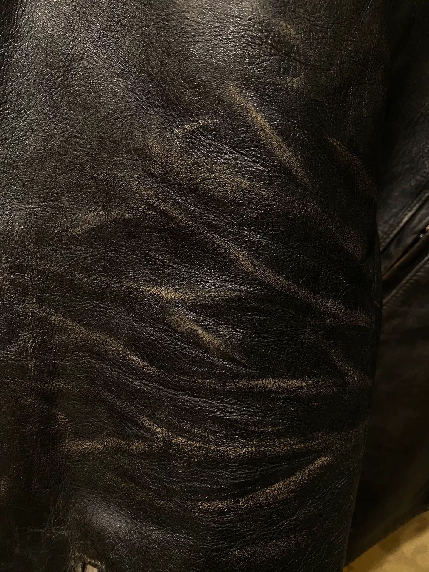 RRL Ralph Lauren vintage Ralph Lauren leather motorcycle jacket Size US M / EU 48-50 / 2 - 8 Thumbnail