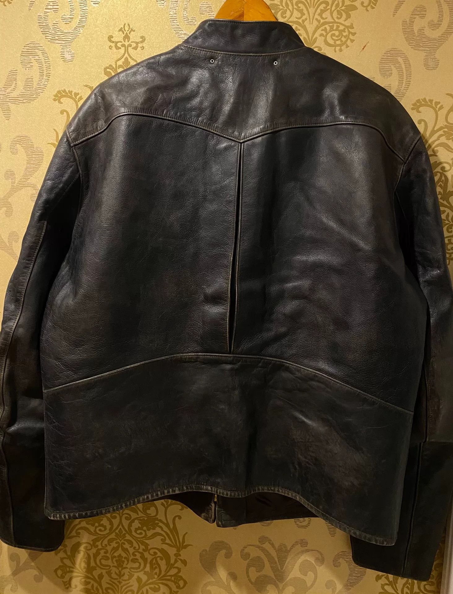 RRL Ralph Lauren vintage Ralph Lauren leather motorcycle jacket Size US M / EU 48-50 / 2 - 4 Thumbnail