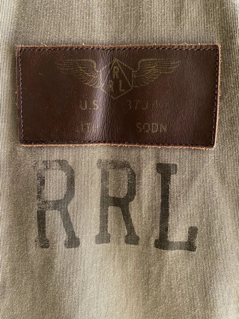 RRL Ralph Lauren RRL 37-J-1 Flight Jacket from 2010 Size US M / EU 48-50 / 2 - 3 Thumbnail