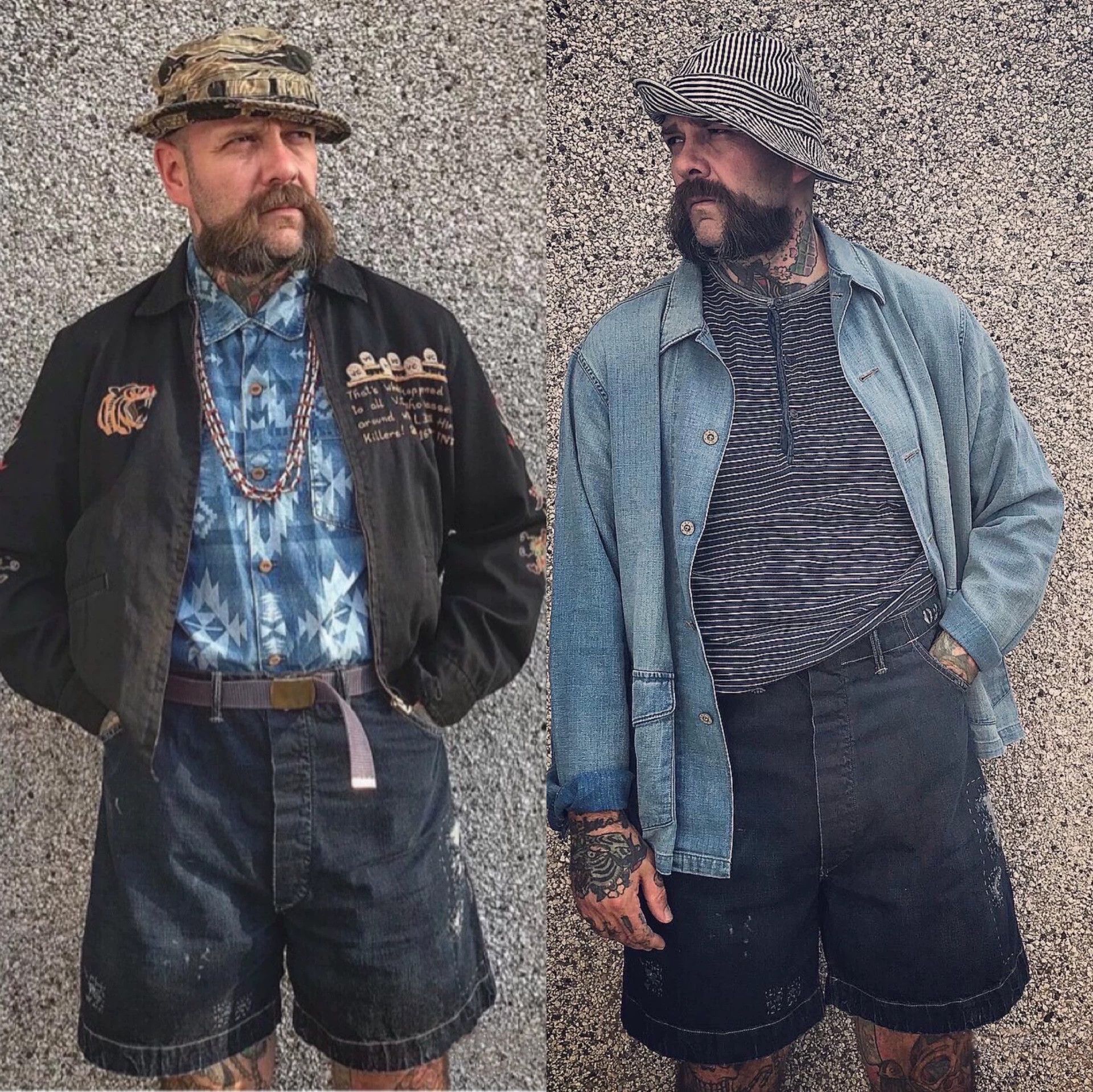 RRL Ralph Lauren vintage 1941 denim utility shorts Size US 36 / EU 52 - 7 Thumbnail