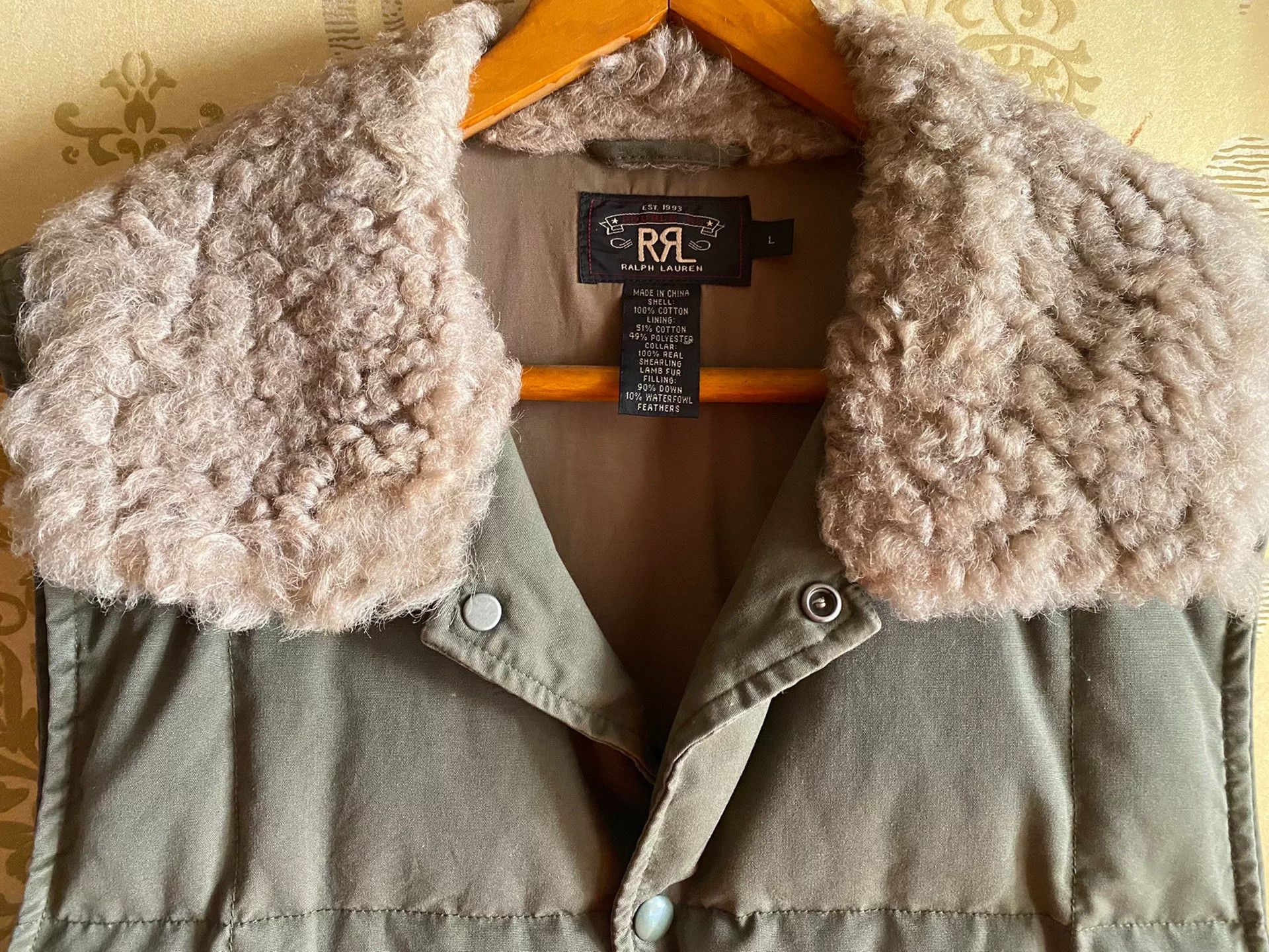 RRL Ralph Lauren vintage ralph lauren military style vest Size US M / EU 48-50 / 2 - 3 Thumbnail