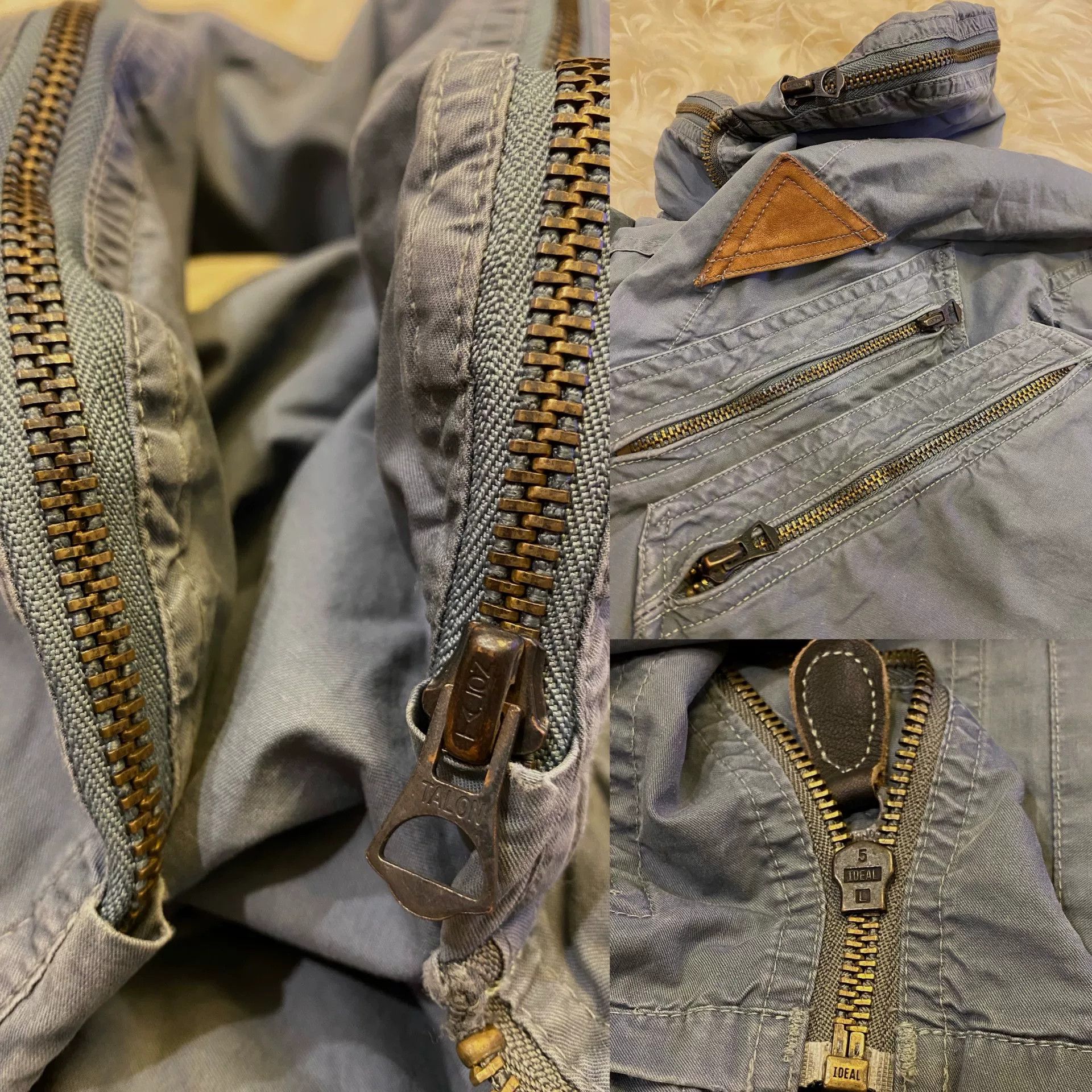 RRL Ralph Lauren rare double rl mason flight jacket Size US M / EU 48-50 / 2 - 5 Thumbnail