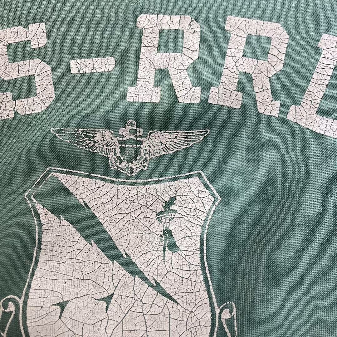 RRL Ralph Lauren vintage us-rrl military logo sweatshirt hoodie Size US M / EU 48-50 / 2 - 4 Thumbnail