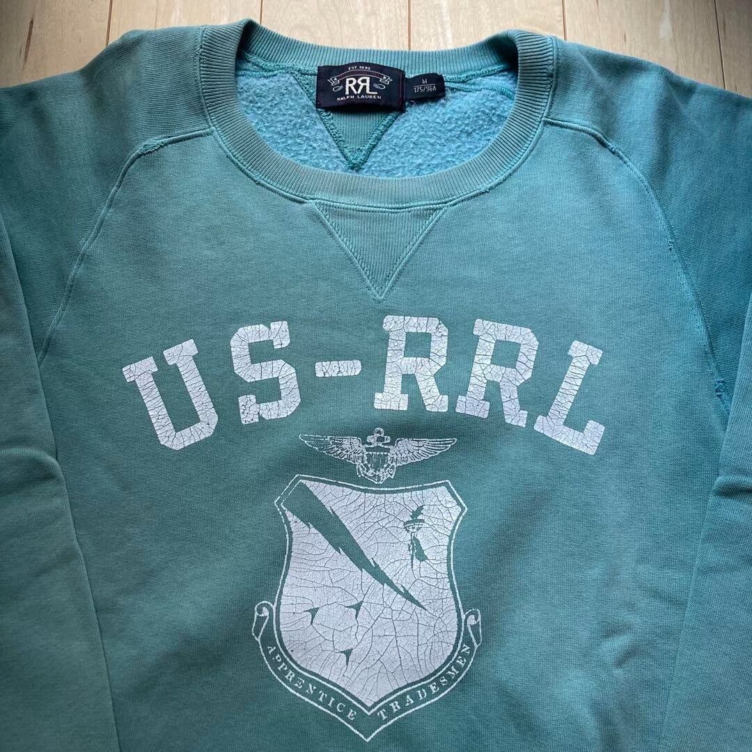 RRL Ralph Lauren vintage us-rrl military logo sweatshirt hoodie Size US M / EU 48-50 / 2 - 2 Thumbnail