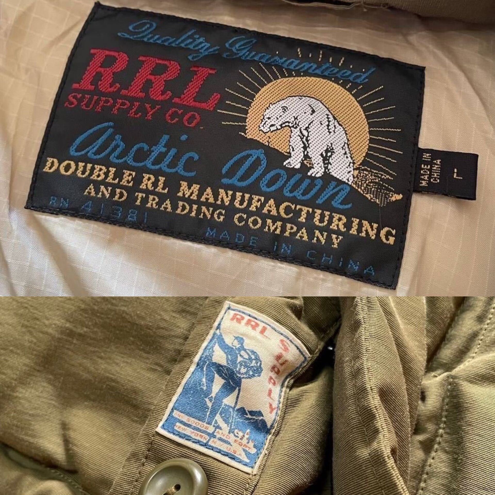 RRL Ralph Lauren Karakoram Down Parka by Double RL Size US M / EU 48-50 / 2 - 4 Thumbnail