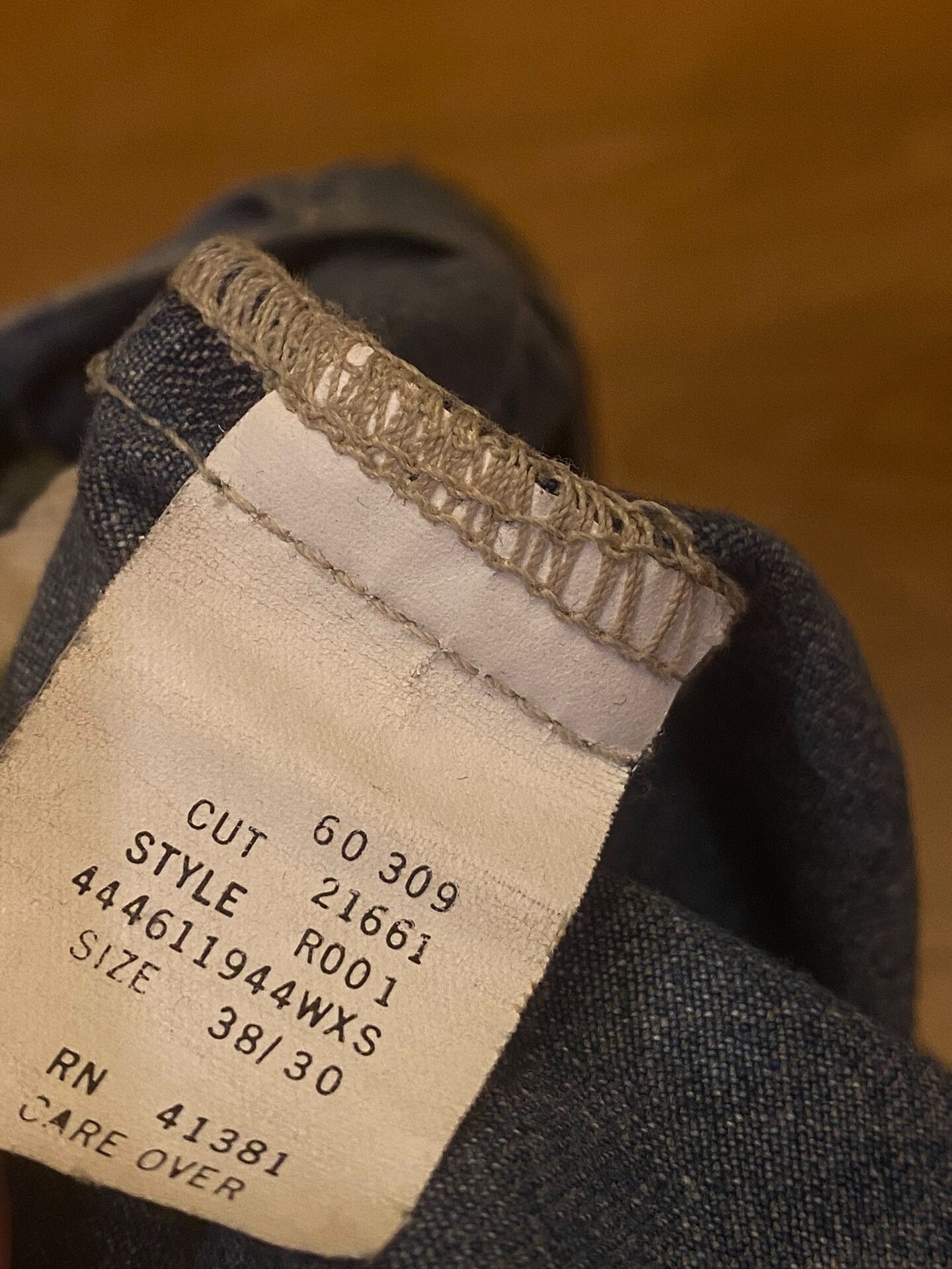 RRL Ralph Lauren vintage rrl 90s washed denim cargo pants Size US 38 / EU 54 - 9 Thumbnail