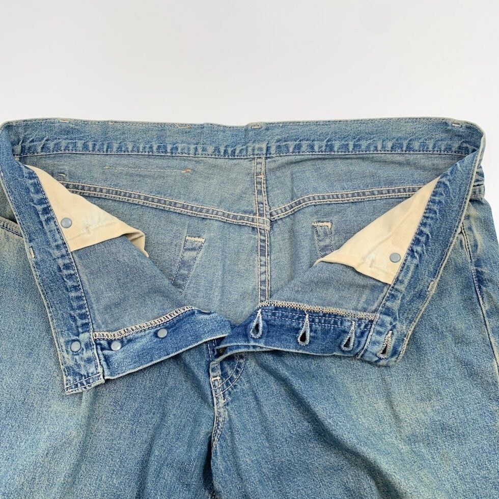 RRL Ralph Lauren vintage rrl 90s washed denim cargo pants Size US 38 / EU 54 - 4 Thumbnail