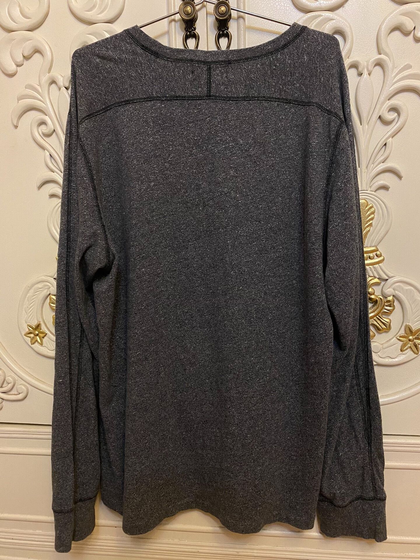 RRL Ralph Lauren gray long sleeve crew neck sweatshirt Size US XL / EU 56 / 4 - 3 Thumbnail