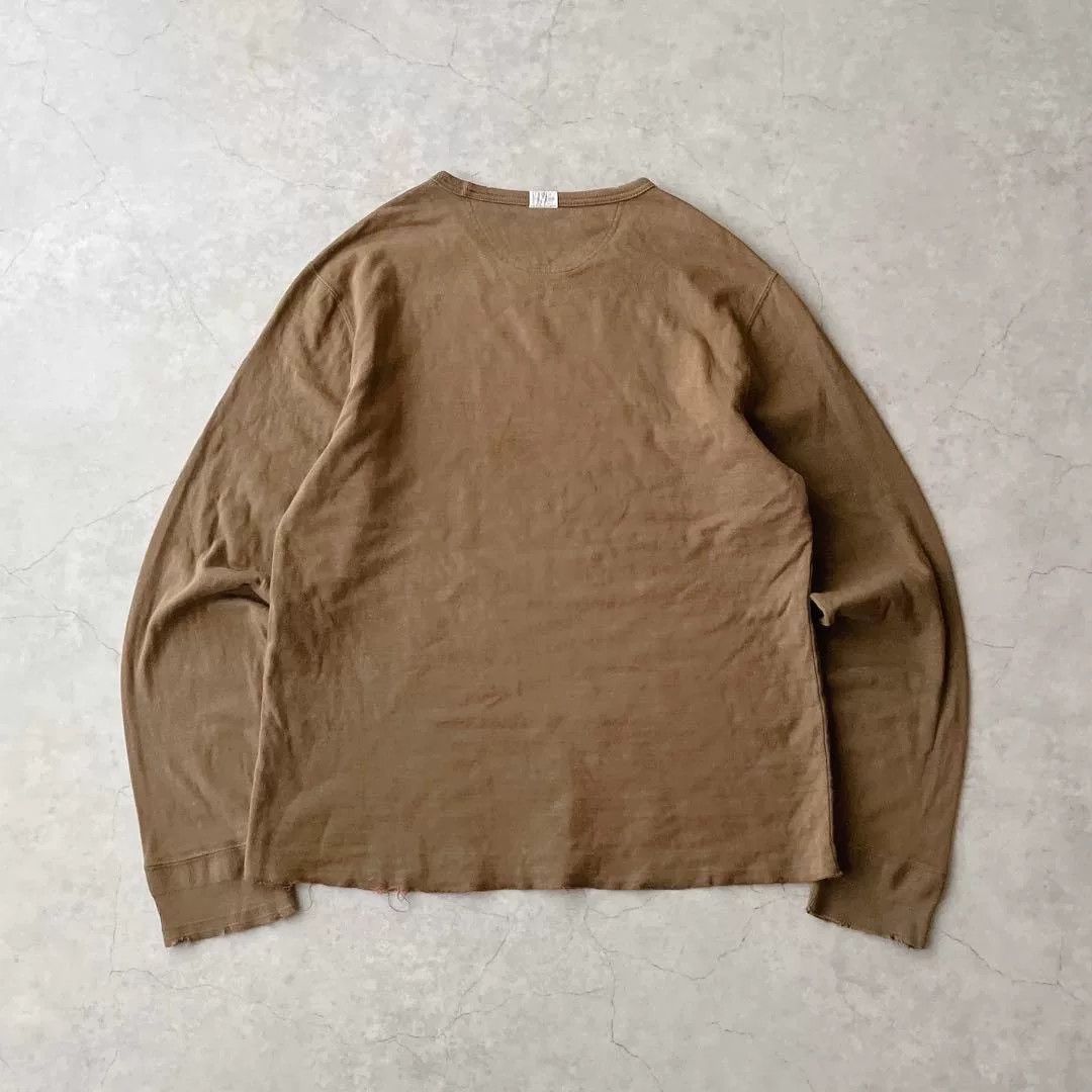 RRL Ralph Lauren vintage rrl double rl henley shirt Size US M / EU 48-50 / 2 - 5 Thumbnail