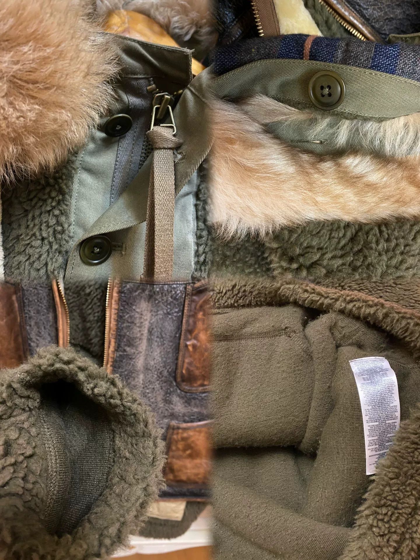 RRL Ralph Lauren double rl rrl m43 pile hood jacket parka Size US L / EU 52-54 / 3 - 8 Thumbnail