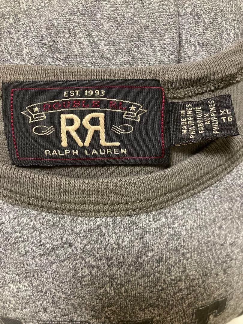 RRL Ralph Lauren vintage double rl gray cotton t-shirt Size US XL / EU 56 / 4 - 3 Thumbnail