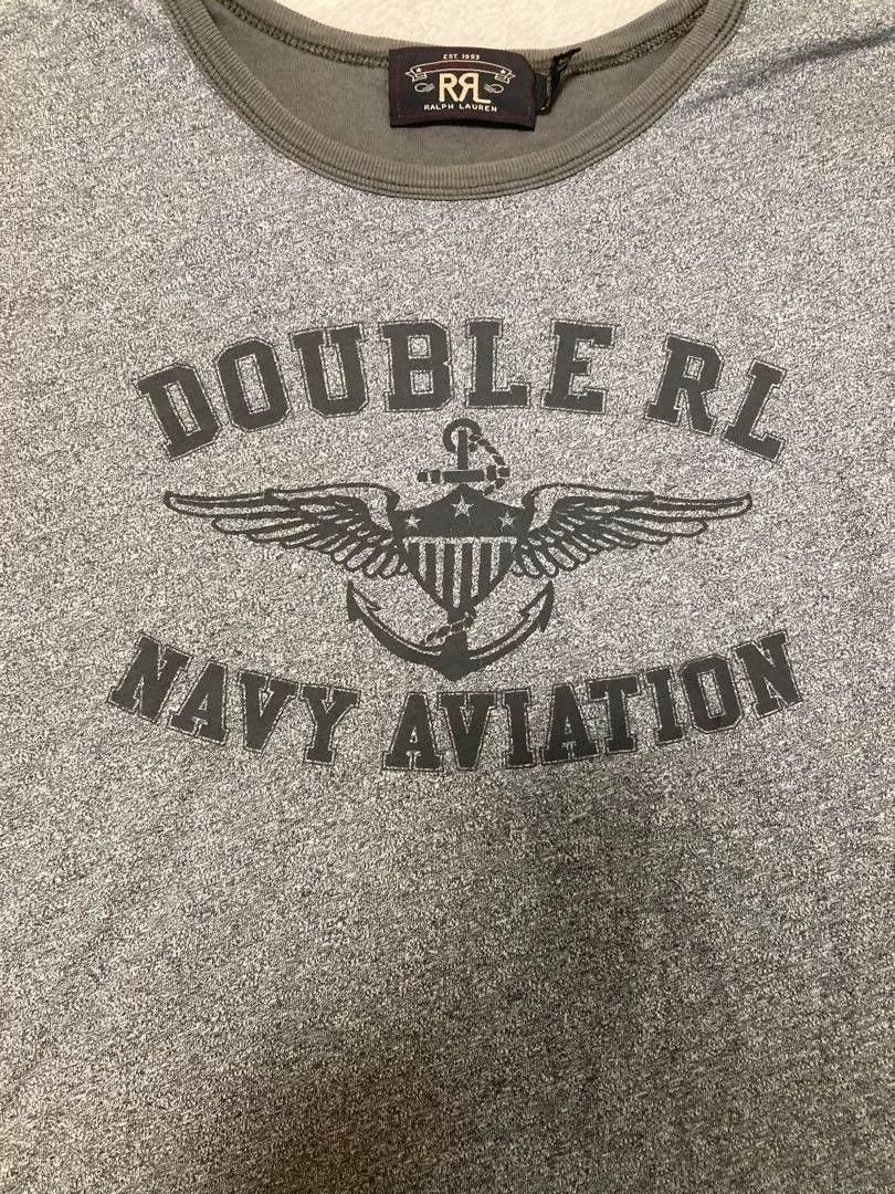 RRL Ralph Lauren vintage double rl gray cotton t-shirt Size US XL / EU 56 / 4 - 2 Thumbnail