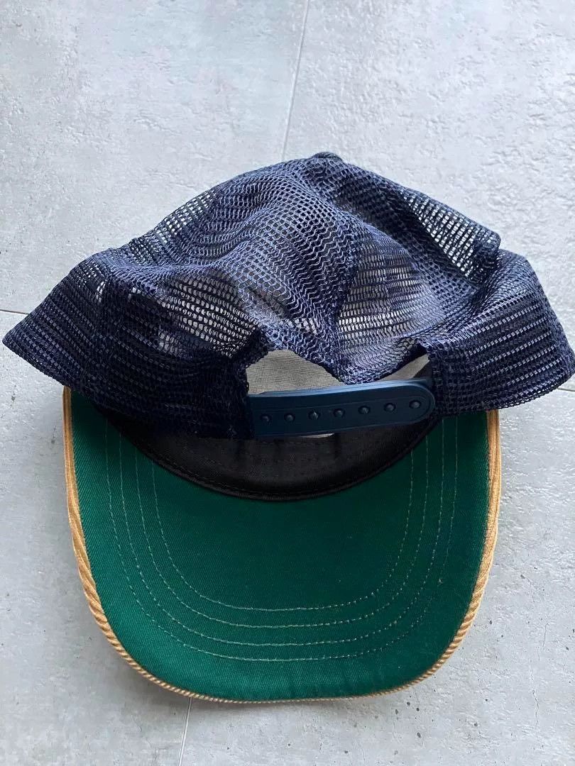 RRL Ralph Lauren double rl embroidered denim trucker cap Size ONE SIZE - 5 Thumbnail