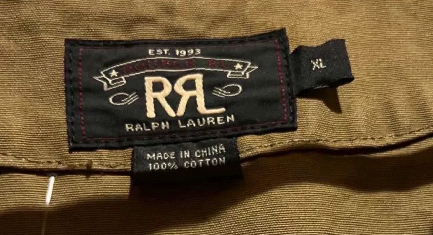 RRL Ralph Lauren vintage double rl khaki canvas hunting vest Size US XL / EU 56 / 4 - 5 Thumbnail