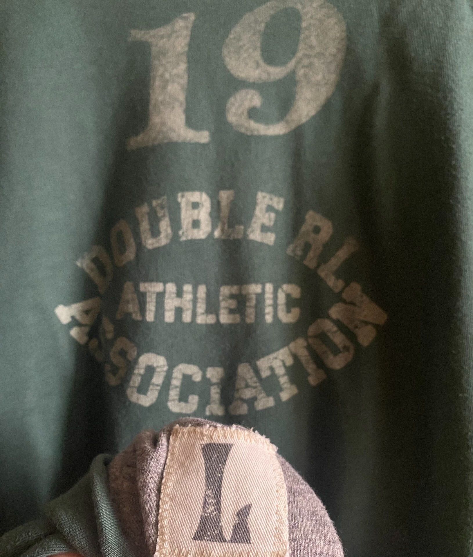 RRL Ralph Lauren Double RL Cotton T-Shirt in Vintage Green Size US L / EU 52-54 / 3 - 4 Thumbnail