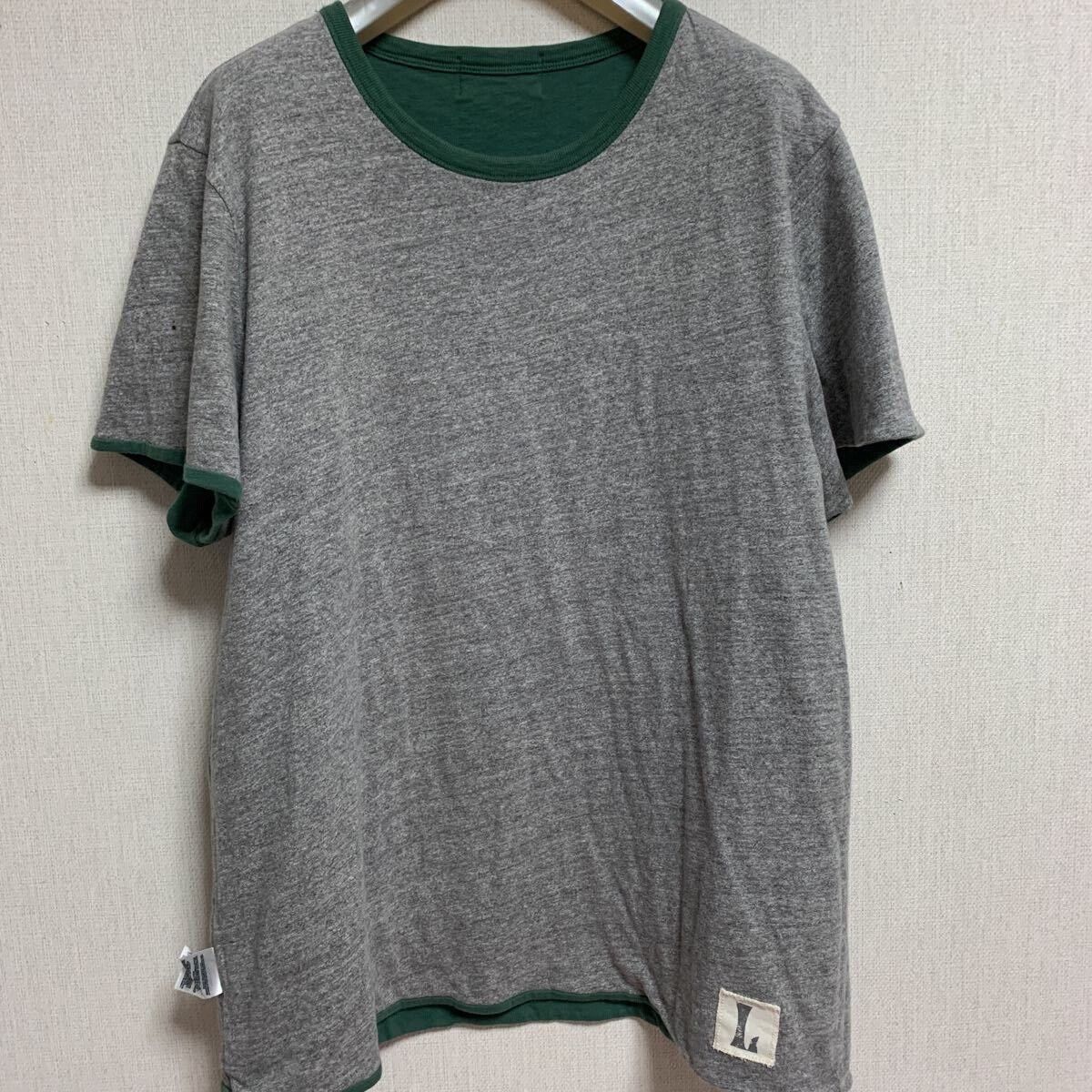 RRL Ralph Lauren Double RL Cotton T-Shirt in Vintage Green Size US L / EU 52-54 / 3 - 8 Thumbnail
