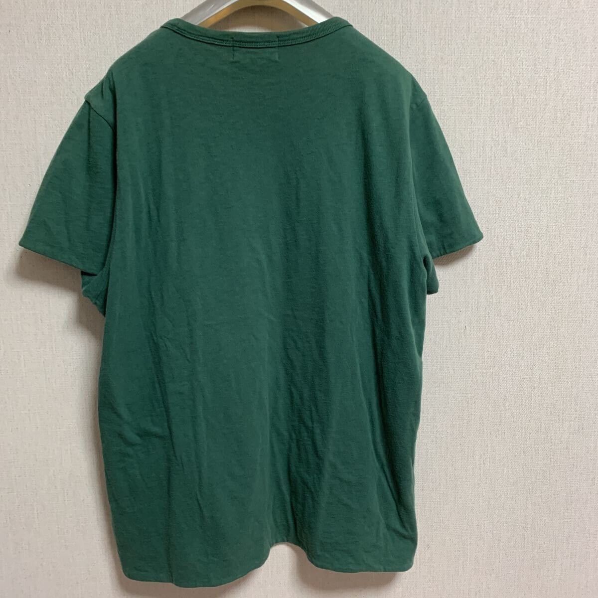 RRL Ralph Lauren Double RL Cotton T-Shirt in Vintage Green Size US L / EU 52-54 / 3 - 7 Thumbnail