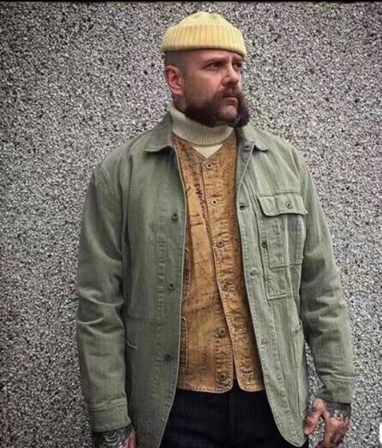 RRL Ralph Lauren vintage military green utility jacket Size US M / EU 48-50 / 2 - 6 Thumbnail