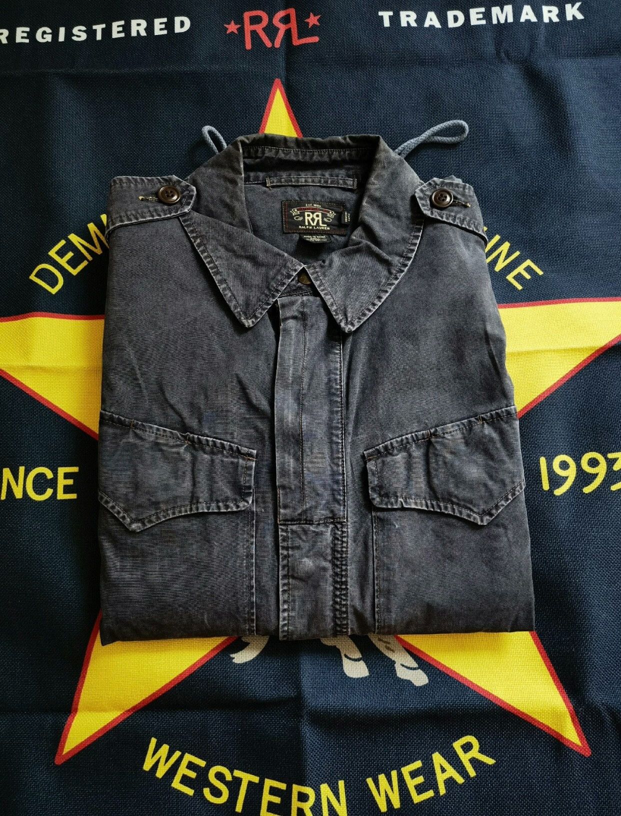 RRL Ralph Lauren classic military style parka jacket Size US M / EU 48-50 / 2 - 2 Thumbnail