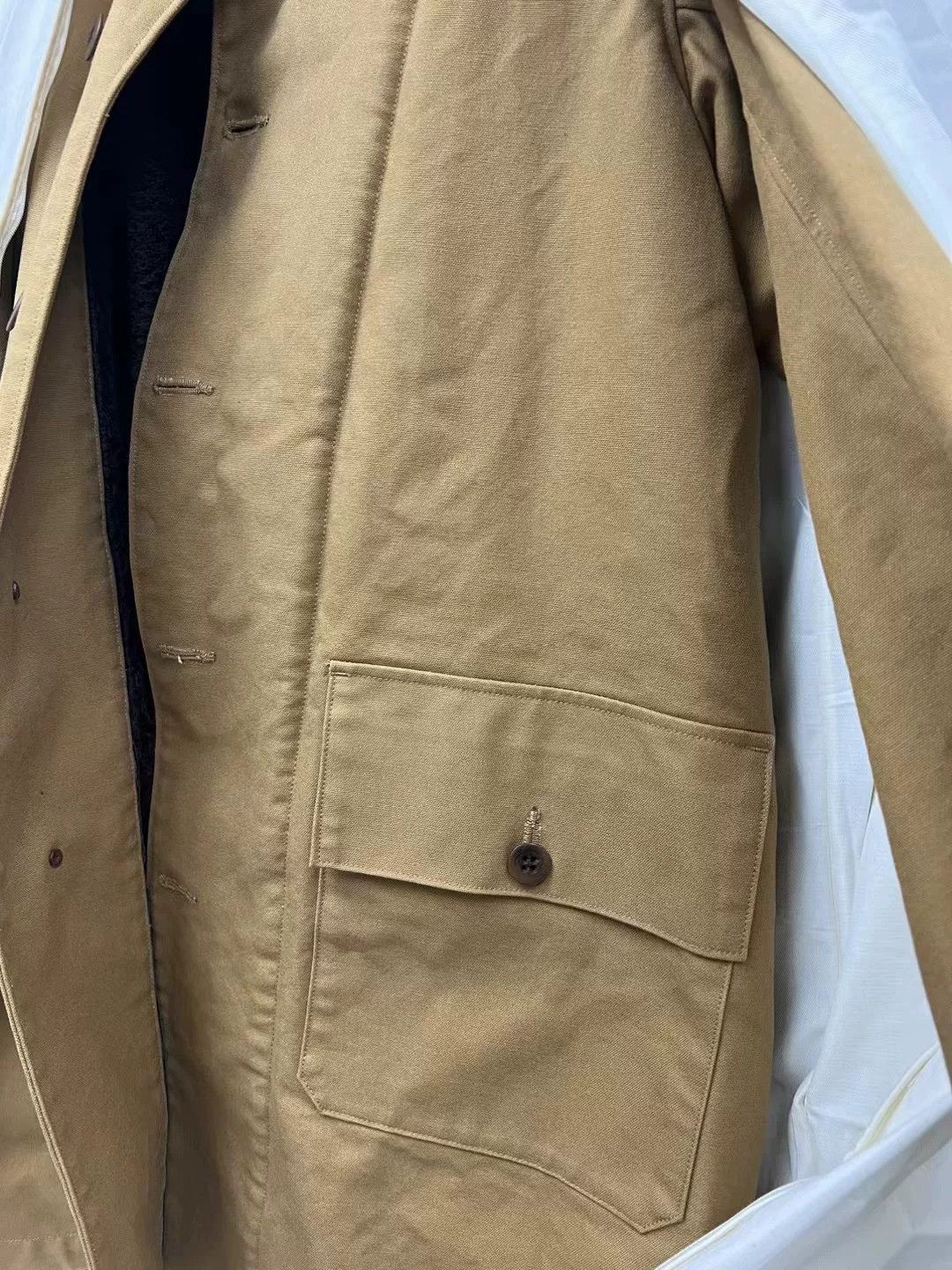 Visvim visvim magasin coat in light brown Size US L / EU 52-54 / 3 - 6 Thumbnail